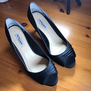 Nina peep toe  heels